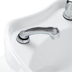Кресло парикмахерское Gabbiano Florencja 155655 (White/Natural) Thumb
