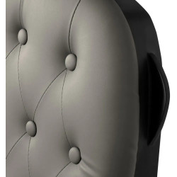 Кресло парикмахерское Gabbiano Francesco 155769 (Grey/Black) Thumb