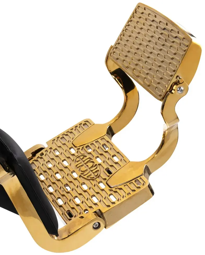 Кресло парикмахерское Gabbiano Leonardo 148992 (Black/Gold) - 17