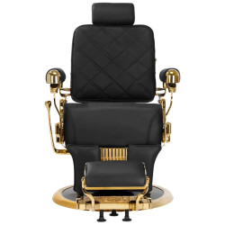Кресло парикмахерское Gabbiano Leonardo 148992 (Black/Gold) Thumb