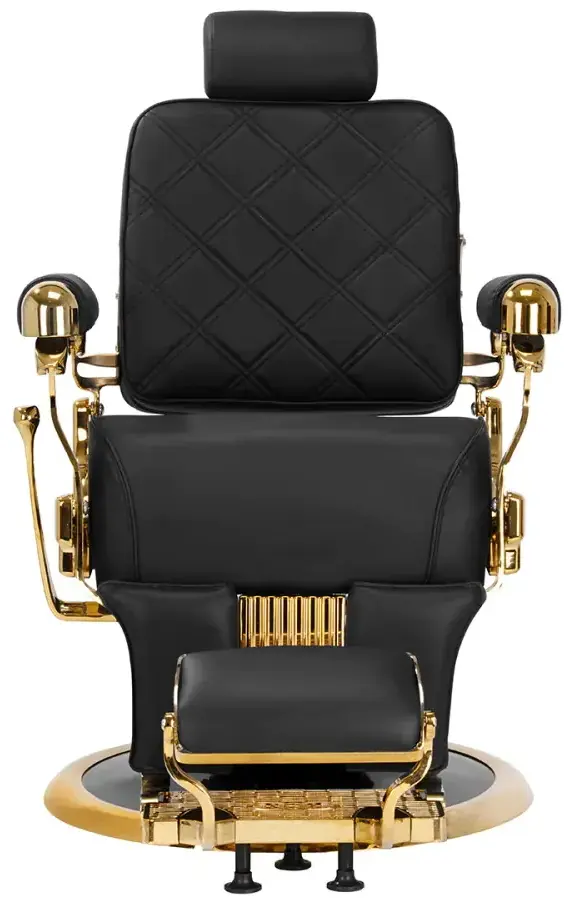 Кресло парикмахерское Gabbiano Leonardo 148992 (Black/Gold) - 4
