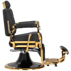Кресло парикмахерское Gabbiano Leonardo 148992 (Black/Gold) Thumb