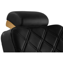 Кресло парикмахерское Gabbiano Leonardo 148992 (Black/Gold) Thumb