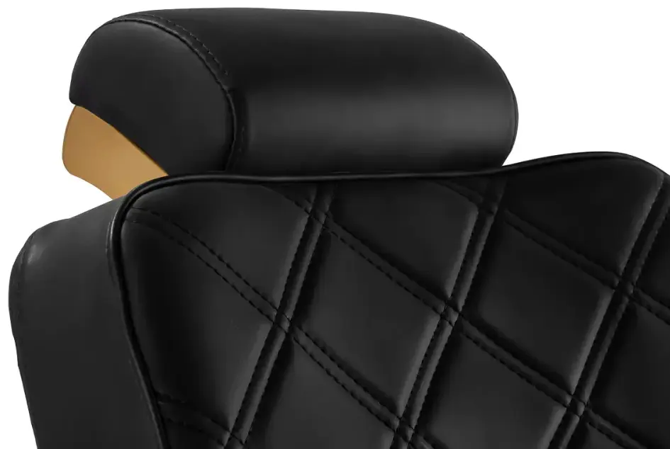 Кресло парикмахерское Gabbiano Leonardo 148992 (Black/Gold) - 8