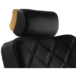 Кресло парикмахерское Gabbiano Leonardo 148992 (Black/Gold) Thumb
