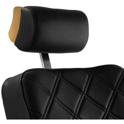 Кресло парикмахерское Gabbiano Leonardo 148992 (Black/Gold) Thumb
