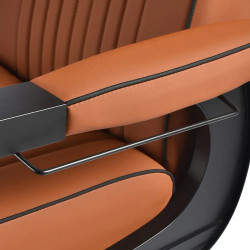 Fotoliu de coafor Gabbiano Levi 154191 (Brown/Black) Thumb