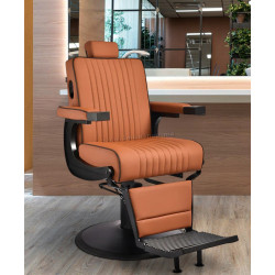 Fotoliu de coafor Gabbiano Levi 154191 (Brown/Black)