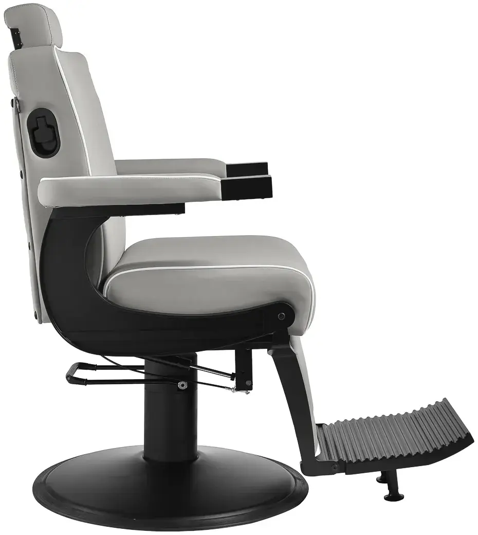Fotoliu de coafor Gabbiano Levi 154192 (Grey/Black) - 6