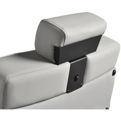Fotoliu de coafor Gabbiano Levi 154192 (Grey/Black) Thumb