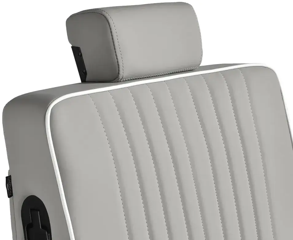 Fotoliu de coafor Gabbiano Levi 155574 (Grey/Black) - 12