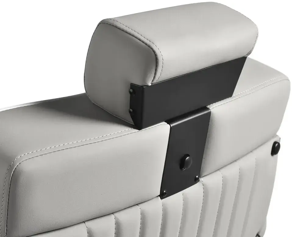 Fotoliu de coafor Gabbiano Levi 155574 (Grey/Black) - 7