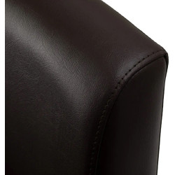 Кресло парикмахерское Gabbiano Lucca 154154 (Brown/Black) Thumb