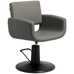 Fotoliu de coafor Gabbiano Mataro 154159 (Grey/Black) Thumb