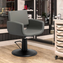 Fotoliu de coafor Gabbiano Mataro 154159 (Grey/Black)