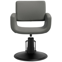 Fotoliu de coafor Gabbiano Mataro 154159 (Grey/Black) Thumb