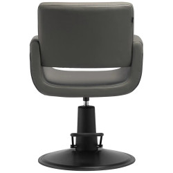 Fotoliu de coafor Gabbiano Mataro 154159 (Grey/Black) Thumb