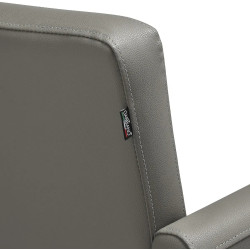 Fotoliu de coafor Gabbiano Mataro 154159 (Grey/Black) Thumb