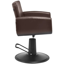 Fotoliu de coafor Gabbiano Mataro 154160 (Brown/Black) Thumb