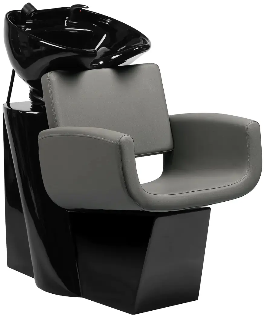 Fotoliu de coafor Gabbiano Mataro 154162 (Grey/Black)