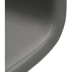 Fotoliu de coafor Gabbiano Mataro 154162 (Grey/Black) Thumb