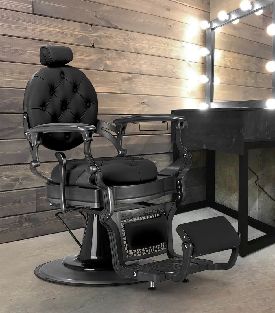 Fotoliu de coafor Gabbiano Niccolo 148993 (Black)