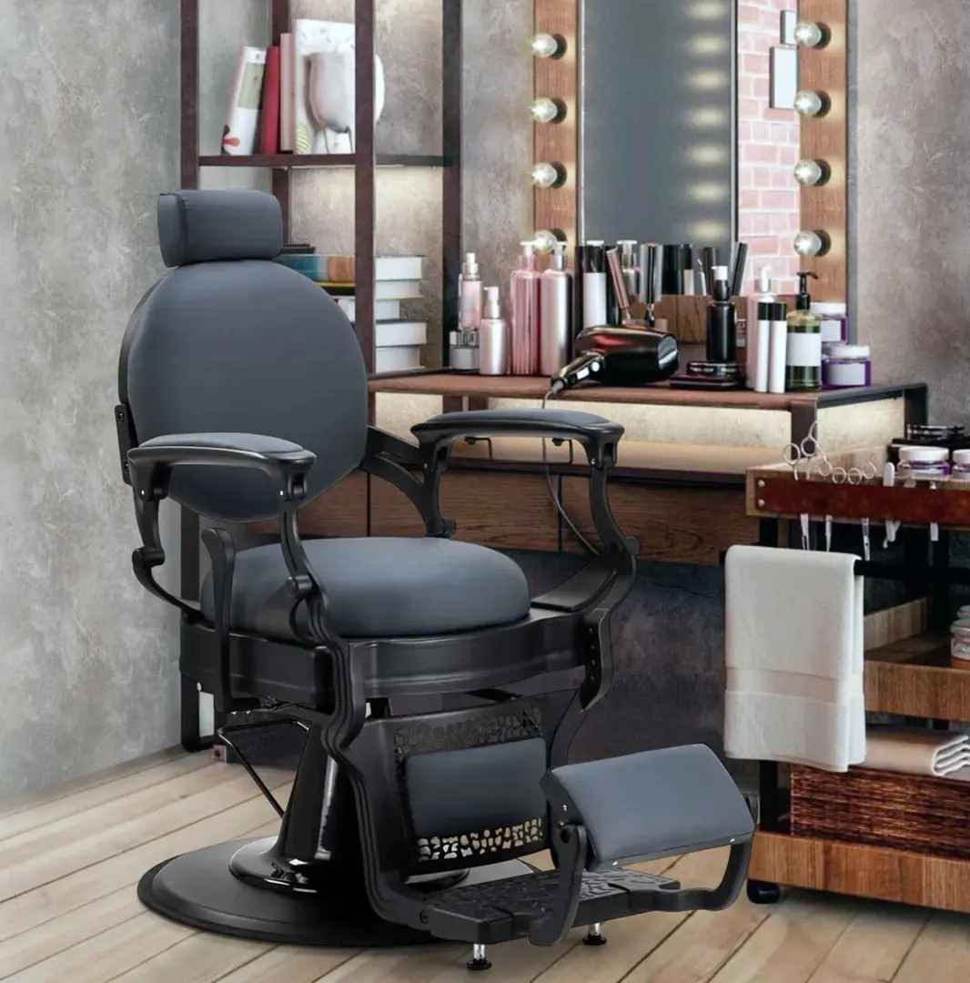 Fotoliu de coafor Gabbiano Niccolo 153416 (Grey)