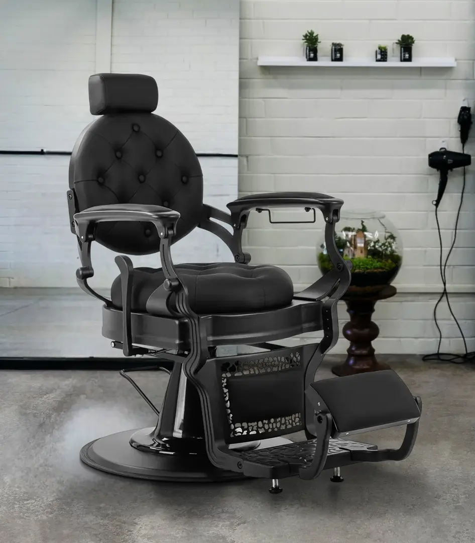 Fotoliu de coafor Gabbiano Niccolo 153417 (Black)