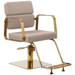 Кресло парикмахерское Gabbiano Porto 148046 (Beige/Gold) Thumb