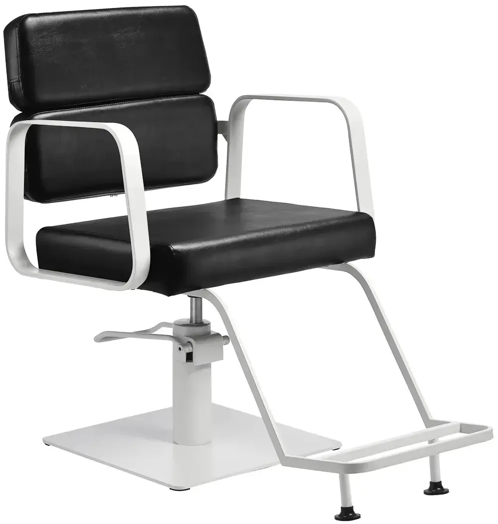 Fotoliu de coafor Gabbiano Porto 154141 (White/Black)