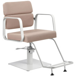 Fotoliu de coafor Gabbiano Porto 154144 (Beige/White) Thumb