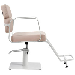 Fotoliu de coafor Gabbiano Porto 154144 (Beige/White) Thumb