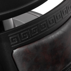 Fotoliu de coafor Gabbiano President 152034 (Brown) Thumb