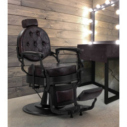 Fotoliu de coafor Gabbiano President 152034 (Brown)