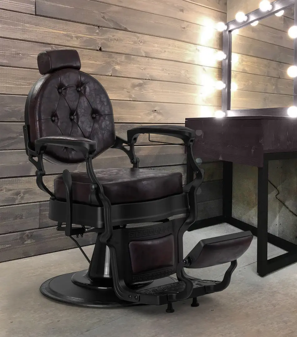 Fotoliu de coafor Gabbiano President 152034 (Brown)