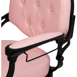 Fotoliu de coafor Gabbiano President 155248 (Pink/Black) Thumb