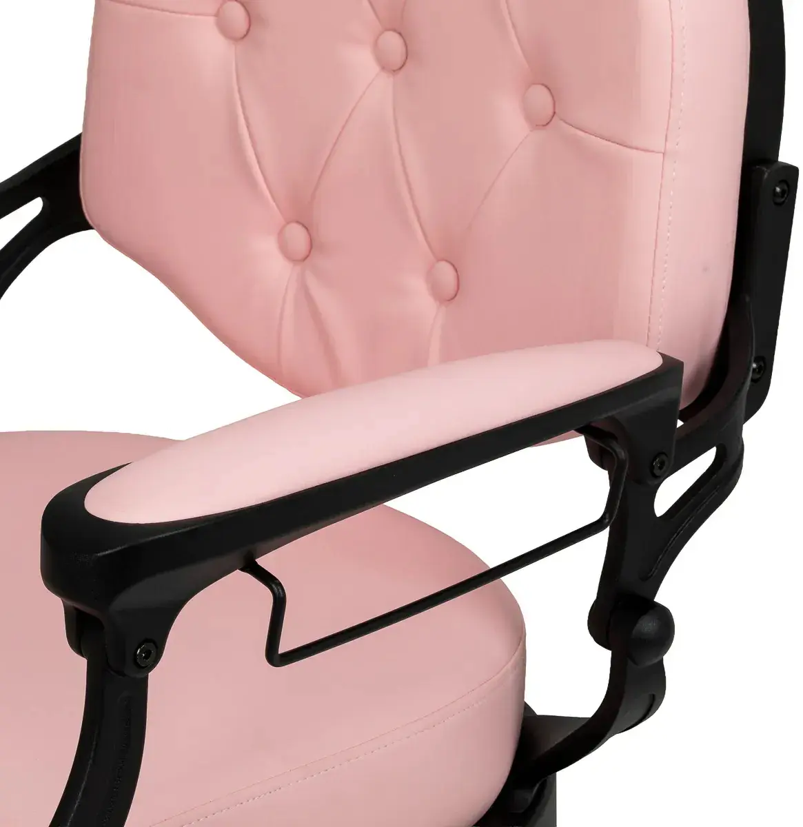 Fotoliu de coafor Gabbiano President 155248 (Pink/Black) - 3