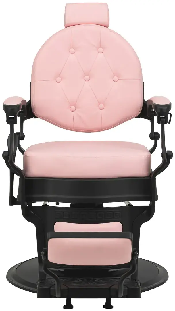 Fotoliu de coafor Gabbiano President 155248 (Pink/Black) - 18