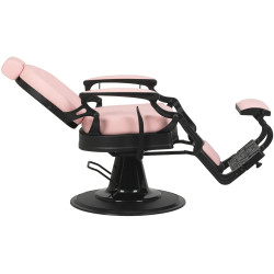 Fotoliu de coafor Gabbiano President 155248 (Pink/Black) Thumb