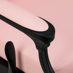 Fotoliu de coafor Gabbiano President 155248 (Pink/Black) Thumb