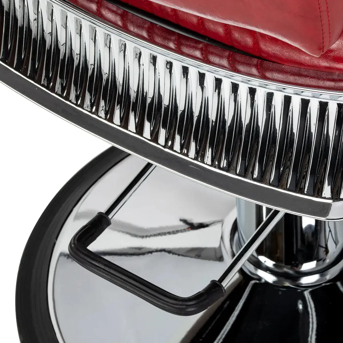 Fotoliu de coafor Gabbiano Royal X 155725 (Red/Silver) - 11