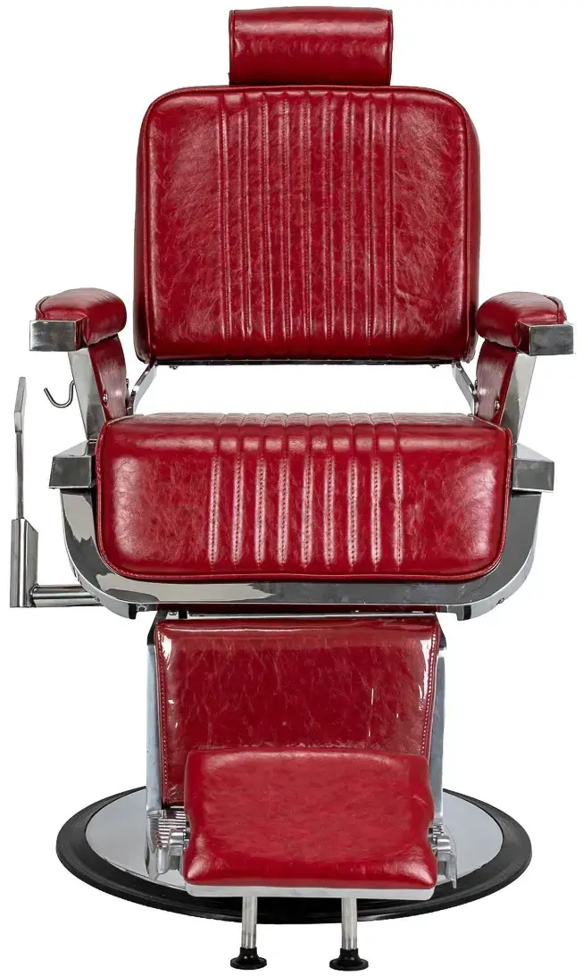 Fotoliu de coafor Gabbiano Royal X 155725 (Red/Silver) - 3