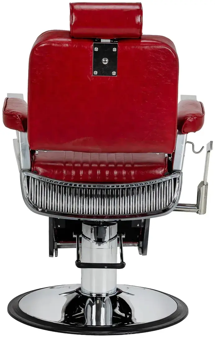 Fotoliu de coafor Gabbiano Royal X 155725 (Red/Silver) - 4