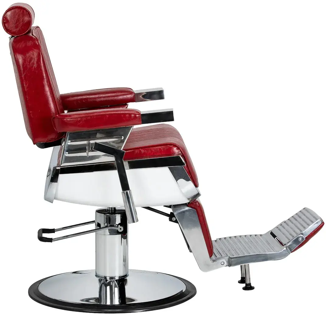Fotoliu de coafor Gabbiano Royal X 155725 (Red/Silver) - 5