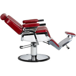Fotoliu de coafor Gabbiano Royal X 155725 (Red/Silver) Thumb