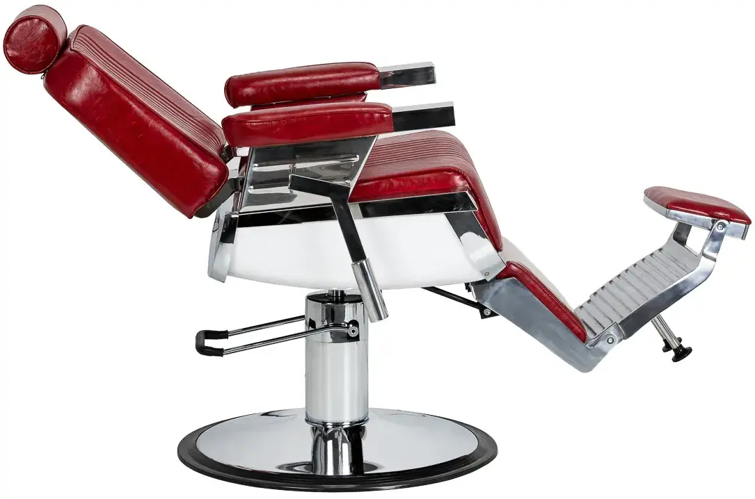 Fotoliu de coafor Gabbiano Royal X 155725 (Red/Silver) - 6