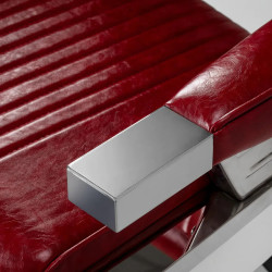 Fotoliu de coafor Gabbiano Royal X 155725 (Red/Silver) Thumb