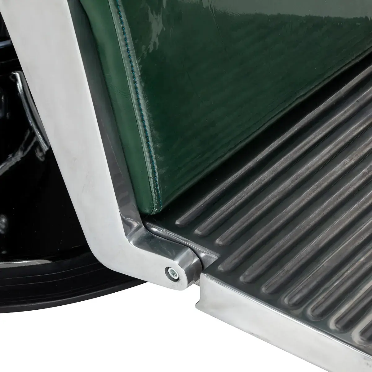 Fotoliu de coafor Gabbiano Royal X 155726 (Green/Silver) - 12