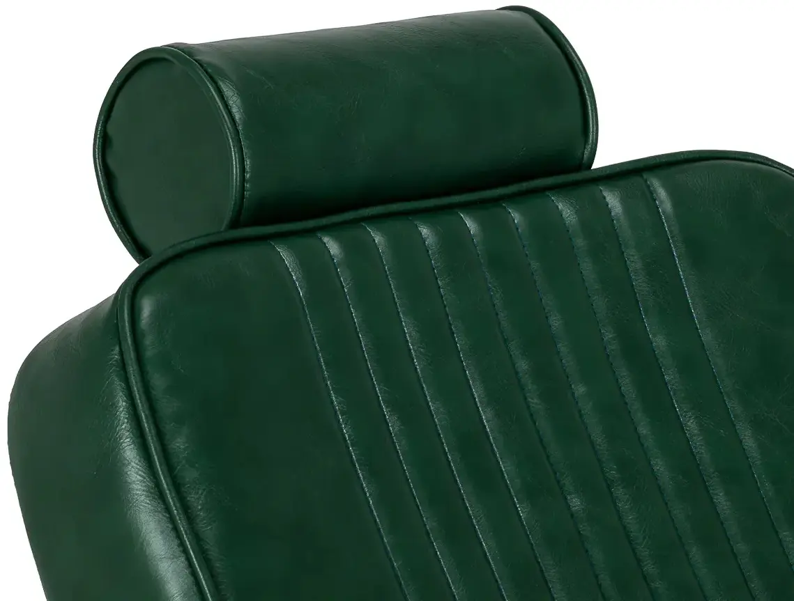 Fotoliu de coafor Gabbiano Royal X 155726 (Green/Silver) - 14