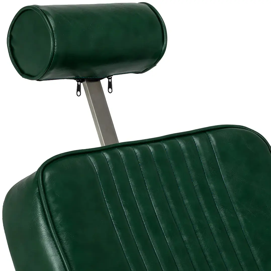 Fotoliu de coafor Gabbiano Royal X 155726 (Green/Silver) - 15
